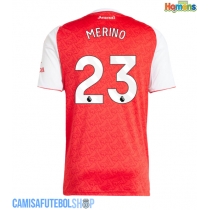 Camisa de time de futebol Arsenal Mikel Merino #23 Replicas 1º Equipamento 2025-26 Manga Curta